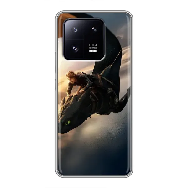 Чехол с рисунком «Полет Беззубика» для Xiaomi 13 Pro Чехол с рисунком «Полет Беззубика» для Xiaomi 13 Pro