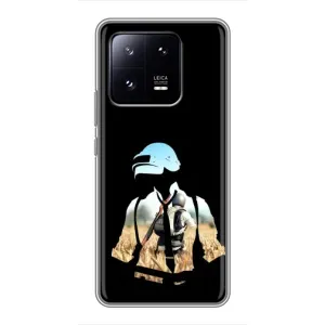 Чохол з картинкою "Герой Pubg" на Xiaomi 13 Pro (Пубг мен)