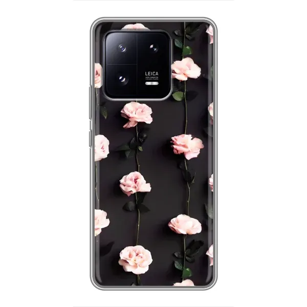 Чехол с рисунком «Розы» для Xiaomi 13 Pro