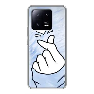 Чехлы (Знак сердечка) на Xiaomi 13 Pro (Сердечка знак)