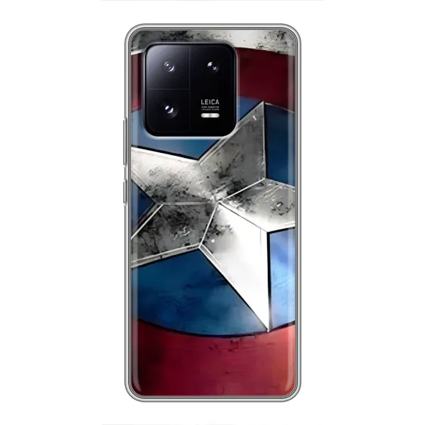 Чехол с рисунком «Щит Капитана Америки» для Xiaomi 13 Pro Чехол с рисунком «Щит Капитана Америки» для Xiaomi 13 Pro