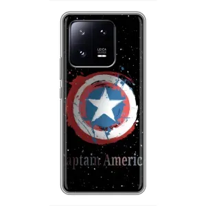 Чехол с Щитом Капитана Америки на Xiaomi 13 Pro (Щит Капитана)