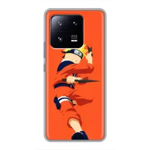 Чехлы с принтом Наруто на Xiaomi 13 Pro (Силуэт Наруто)