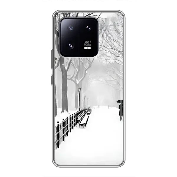 Чехол с рисунком «Снегом замело» для Xiaomi 13 Pro Чехол с рисунком «Снегом замело» для Xiaomi 13 Pro