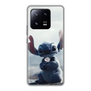 Чохол з малюнком Стіч для Xiaomi 13 Pro (Стіч з квіткою)