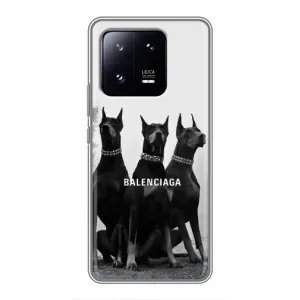 Чехол ДОБЕРМАН для Xiaomi 13 Pro (Три добермана)