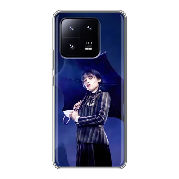 Чехол с рисунком «Уэнсдей с зонтом» для Xiaomi 13 Pro Чехол с рисунком «Уэнсдей с зонтом» для Xiaomi 13 Pro