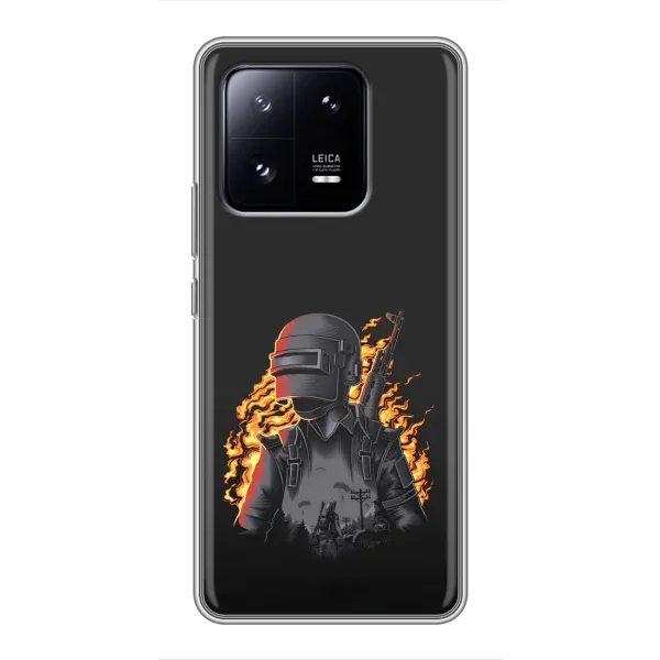 Чехол с рисунком «В огне» для Xiaomi 13 Pro Чехол с рисунком «В огне» для Xiaomi 13 Pro