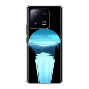 Літній Чохол на Xiaomi 13 Pro (Синій Водоспад)