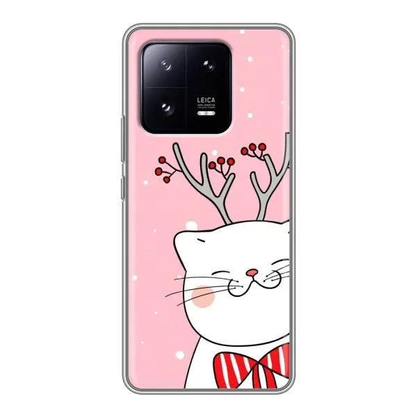 Чехол с рисунком «Зимний кот» для Xiaomi 13 Pro Чехол с рисунком «Зимний кот» для Xiaomi 13 Pro