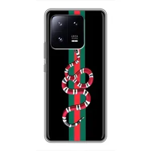Чохли бренд ГУЧЧІ для Xiaomi 13 Pro (Змій Гуччі)
