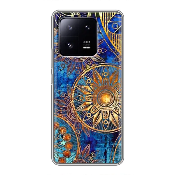 Чехол с рисунком «Золотые узоры» для Xiaomi 13 Pro Чехол с рисунком «Золотые узоры» для Xiaomi 13 Pro