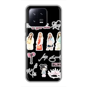 Чехлы с картинкой для Xiaomi 13 (Арт блэкпинг)