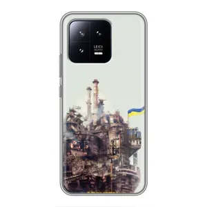 Чехлы на военную тематику для Xiaomi 13 (Азовсталь)