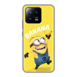Мультяшний принт на Чохол для Сяомі 13 (Banana)