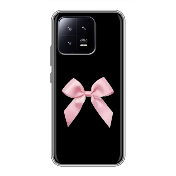 Чехол с рисунком «Бант на черном» для Xiaomi 13 Чехол с рисунком «Бант на черном» для Xiaomi 13
