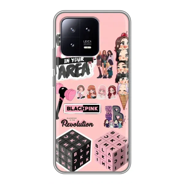 Чехол с рисунком «BLACK PINK коллаж» для Xiaomi 13 Чехол с рисунком «BLACK PINK коллаж» для Xiaomi 13