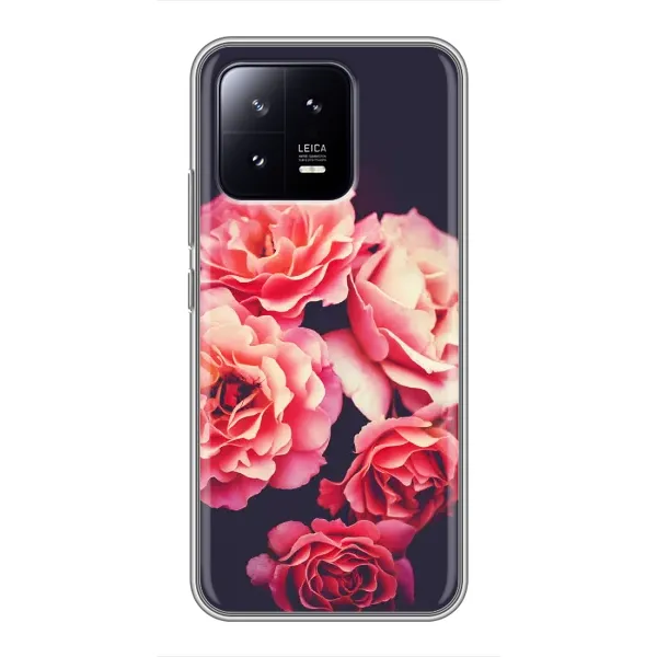 Чехол с рисунком «Бутоны» для Xiaomi 13 Чехол с рисунком «Бутоны» для Xiaomi 13