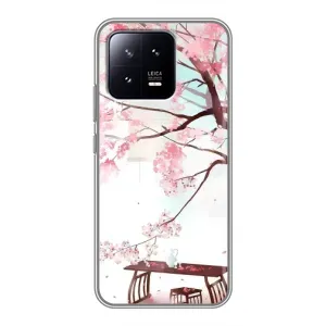 Чехол с принтом САКУРЫ на Xiaomi 13 (Чайная церемония)