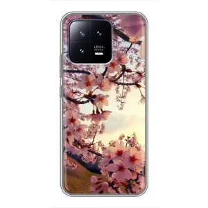 Чехол с принтом САКУРЫ на Xiaomi 13 (Цветущая сакура)