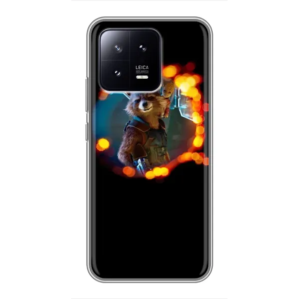 Чехол с рисунком «Енот Ракета» для Xiaomi 13