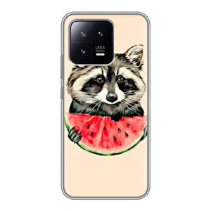 Силіконовий Чохол з Энотами на Xiaomi 13 (Єнот)