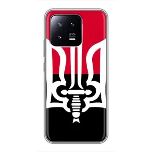 Чехлы УПА (Красно-Чёрный) на Xiaomi 13 (Герб Украины)