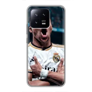 Чехол (TPU) с Футболистом на Xiaomi 13 (Гол Мбаппе)