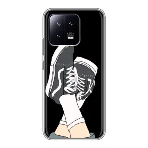 Чехол с Прикольным принтом на Xiaomi 13 (Кеды)