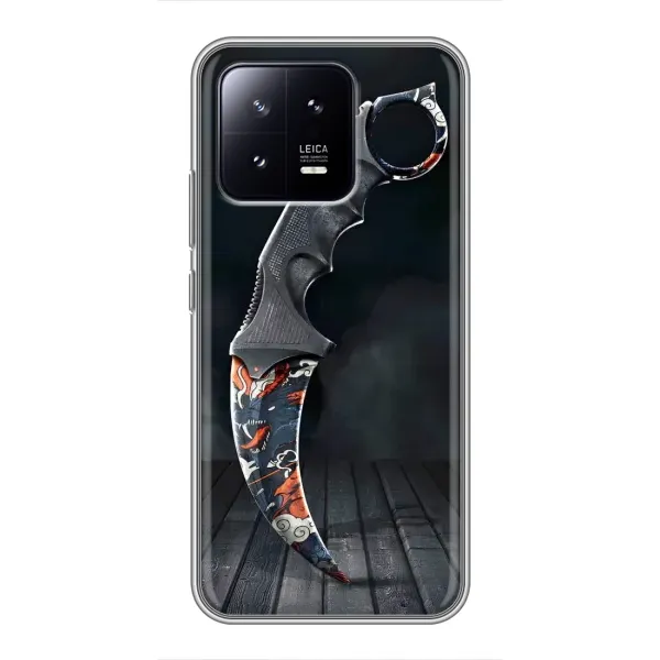 Чехол с рисунком «Кинжал КС ГО» для Xiaomi 13 Чехол с рисунком «Кинжал КС ГО» для Xiaomi 13