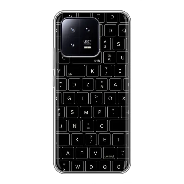 Чехол с рисунком «Клавиатура» для Xiaomi 13 Чехол с рисунком «Клавиатура» для Xiaomi 13