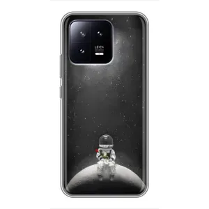 Силіконовый Чохол з принтом "Космонавти" на Xiaomi 13 (Космонавт романтик)