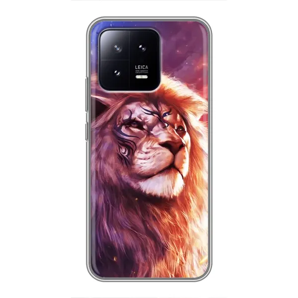Чехол с рисунком «Красочный ЛЕВ» для Xiaomi 13 Чехол с рисунком «Красочный ЛЕВ» для Xiaomi 13