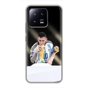 Чехлы Лео Месси Аргентина для Xiaomi 13 (Кубок Мира)