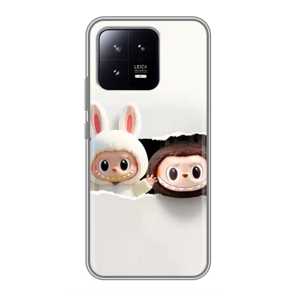 Чехол с рисунком «Фигурки Labubu» для Xiaomi 13 Чехол с рисунком «Фигурки Labubu» для Xiaomi 13
