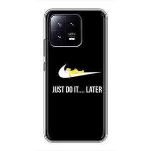 Силиконовый Чехол на Xiaomi 13 с картинкой Nike (Later)