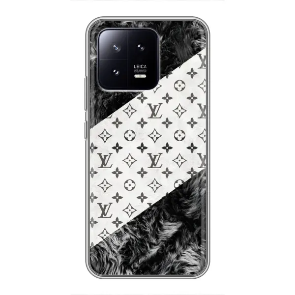 Чехол с рисунком «LV на белом» для Xiaomi 13