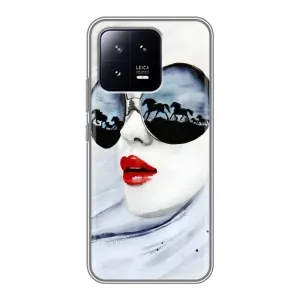 Чохол з картинкою Модні Дівчата Xiaomi 13 (Любителька коней)