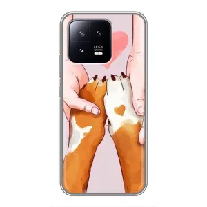 Чохол (ТПУ) Милі песики для Xiaomi 13 (Любов до собак)