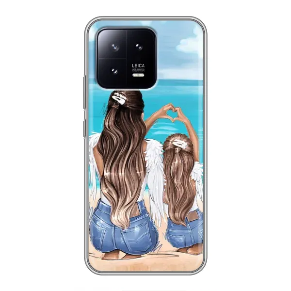 Чехол с рисунком «Мама и дочь» для Xiaomi 13 Чехол с рисунком «Мама и дочь» для Xiaomi 13