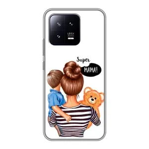 Чехлы для МАМЫ на Xiaomi 13 (Мама и сын)