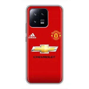 Силіконові Чохли з принтом Футбол на Xiaomi 13 (Man United)