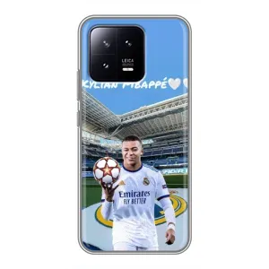 Чехол (TPU) с Футболистом на Xiaomi 13 (Mbappe Real)