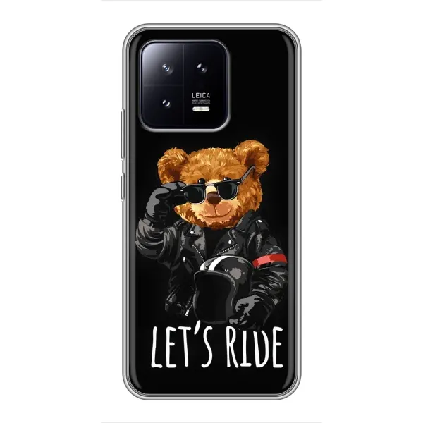 Чехол с рисунком «Модный Мишка» для Xiaomi 13 Чехол с рисунком «Модный Мишка» для Xiaomi 13