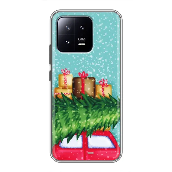 Чехол с рисунком «Новогодние подарки» для Xiaomi 13 Чехол с рисунком «Новогодние подарки» для Xiaomi 13