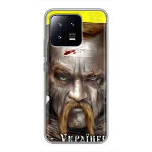 Чехол с картинкой (Патриотический КОЗАК) на Xiaomi 13 (Одноглазый Козак)