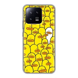 Силіконовий бампер з картинкою звірів для Xiaomi 13 (Особливий)