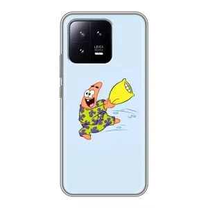 Чохли з Патріком на Xiaomi 13 (Патрік із подушкою)
