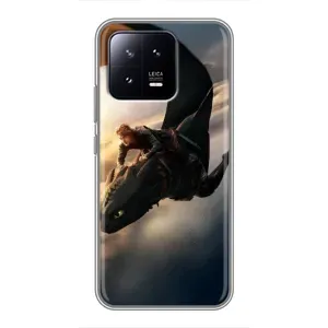 Чехол дракон Беззубик для Xiaomi 13 (Полет Беззубика)