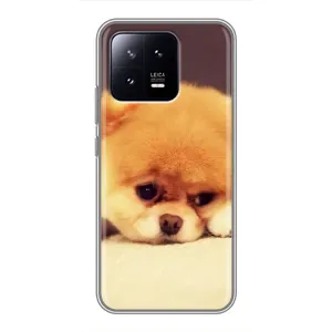Чохол (ТПУ) Милі песики для Xiaomi 13 (Померанский шпіц)